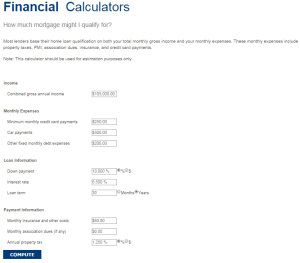 How much mortgage might I qualify for? - Calculator
