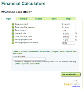 What home can I afford?- M&T Calculator