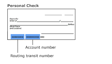 Rabobank routing number on check